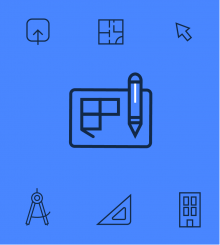 interactive drawings features icon