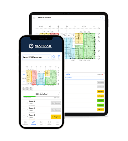 Matrak-multipledevice-drawings matrak materials tracking construction management software;